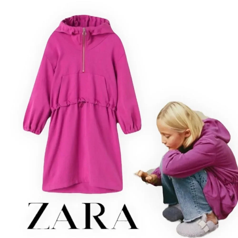 ZARA Kids | Fuchsia | POUCH POCKET DRESS